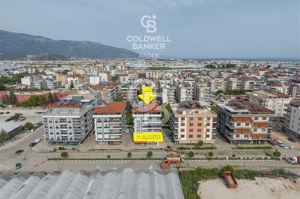CB ARDEN'DEN ANA CADDE ÜZERİ SATILIK - OFİSE UYGUN YENİ DAİRE