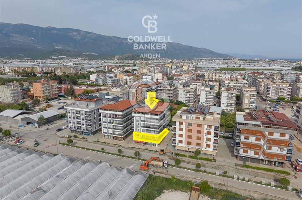 CB ARDEN'DEN ANA CADDE ÜZERİ SATILIK - OFİSE UYGUN YENİ DAİRE