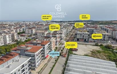 CB ARDEN'DEN ANA CADDE ÜZERİ SATILIK - OFİSE UYGUN YENİ DAİRE
