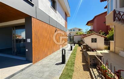 ALİAĞA YENİŞAKRAN 4+1 BÜYÜK BAHÇELİ VE TERASLI SATILIK VİLLA