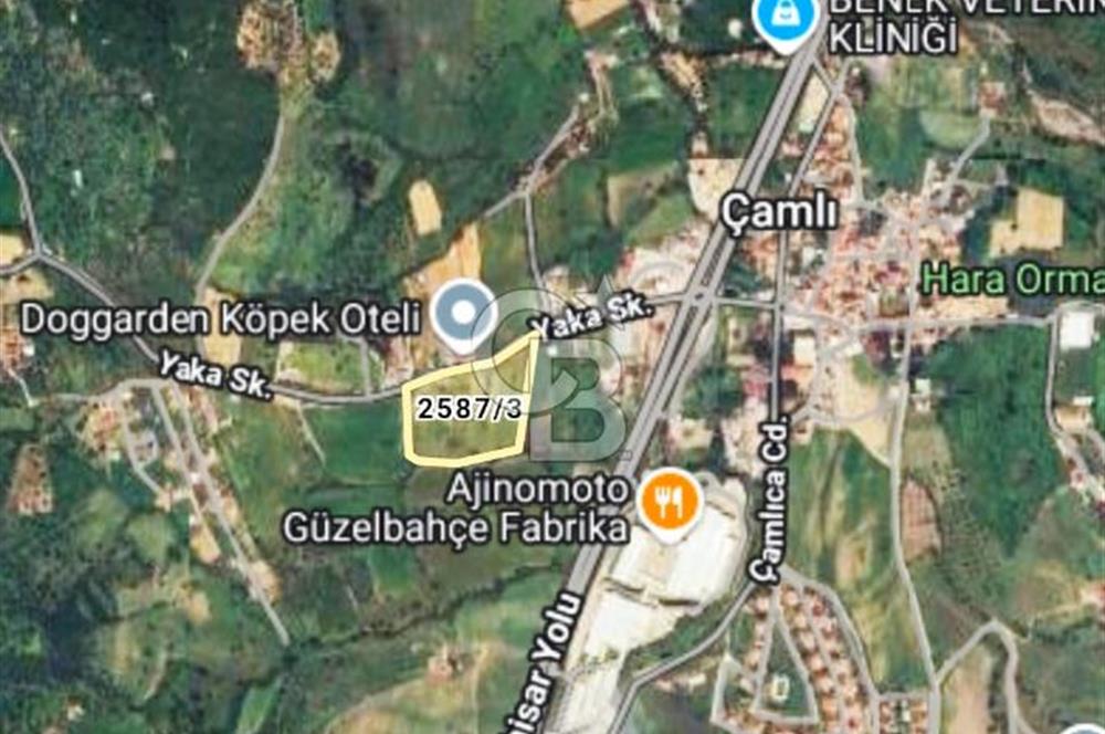 İzmir Güzelbahçe Çamlı'da Yatırımlık I Projelik Satılık Arazi
