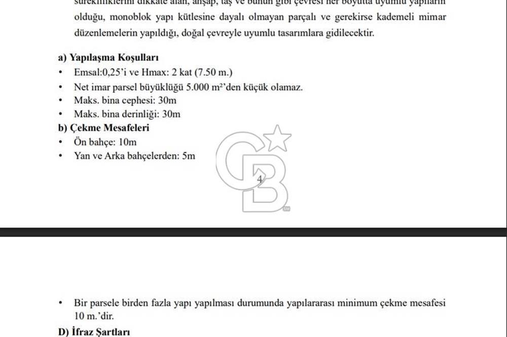 ŞİLE TEKE MAHALLESİNDE YOLA YAKIN TURİZM İMARLI ARSA
