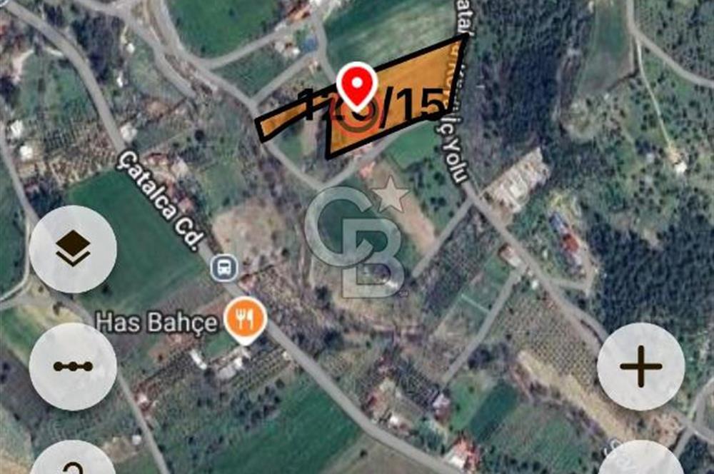 MENDERES ÇATALCA’DA YOLA CEPHELİ 10 DÖNÜM FIRSAT TARLA