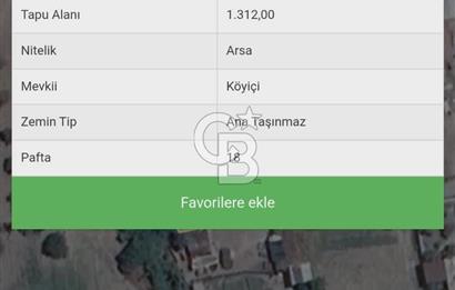 AKHİSAR DEREKÖYDE İMARLI KÖY İÇİ 1312M2 ARSA