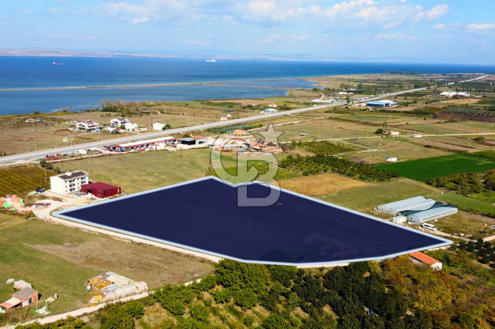 Çanakkale Lapseki Çardak 246m² Boğaz Manzaralı Villa İmarlı Arsa