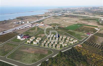Çanakkale Lapseki Çardak 246m² Boğaz Manzaralı Villa İmarlı Arsa