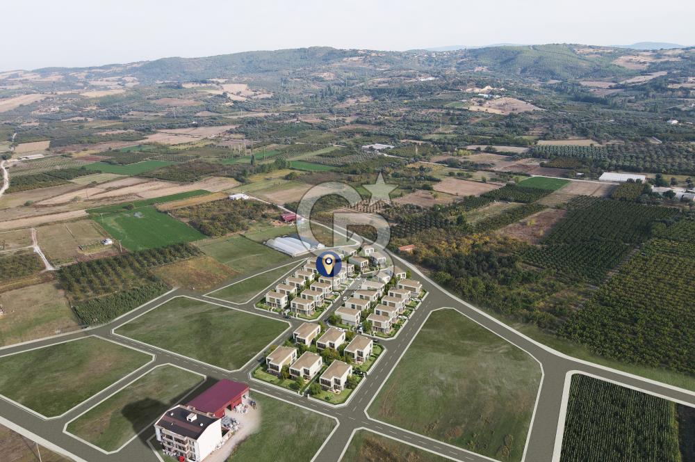 Çanakkale Lapseki Çardak 246m² Boğaz Manzaralı Villa İmarlı Arsa