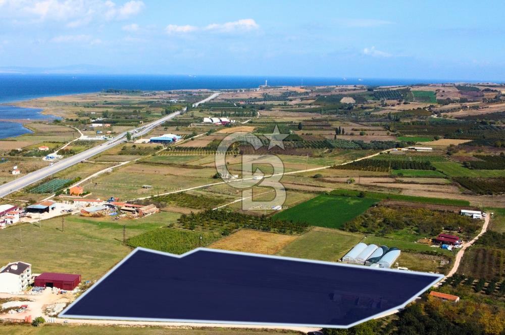 Çanakkale Lapseki Çardak 246m² Boğaz Manzaralı Villa İmarlı Arsa