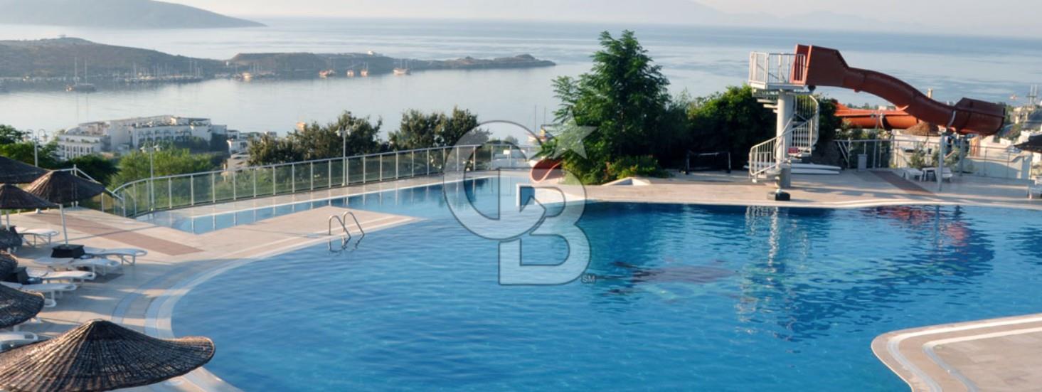 BİTEZ/BODRUM 3+1 BAHÇE KATI TAPULU DEVREMÜLK