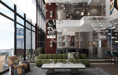 TASARIM HARİKASI YÜKSEK TAVANLI LOFT