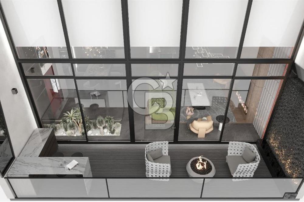 TASARIM HARİKASI YÜKSEK TAVANLI LOFT