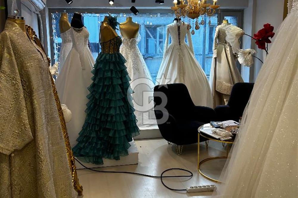 Şişli Hacı Mansur Sokakta devren kiralık gelinlik dükkanı 