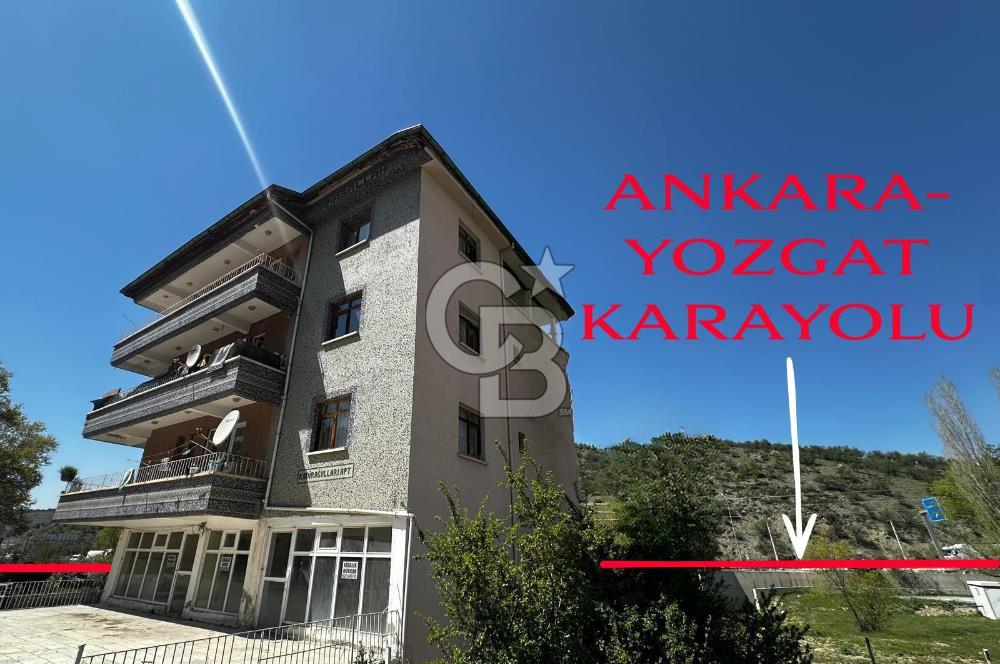 LALAHAN ATATÜRK CADDESİ ÜZERİ YOLA CEPHE KOMPLE SATILIK BİNA