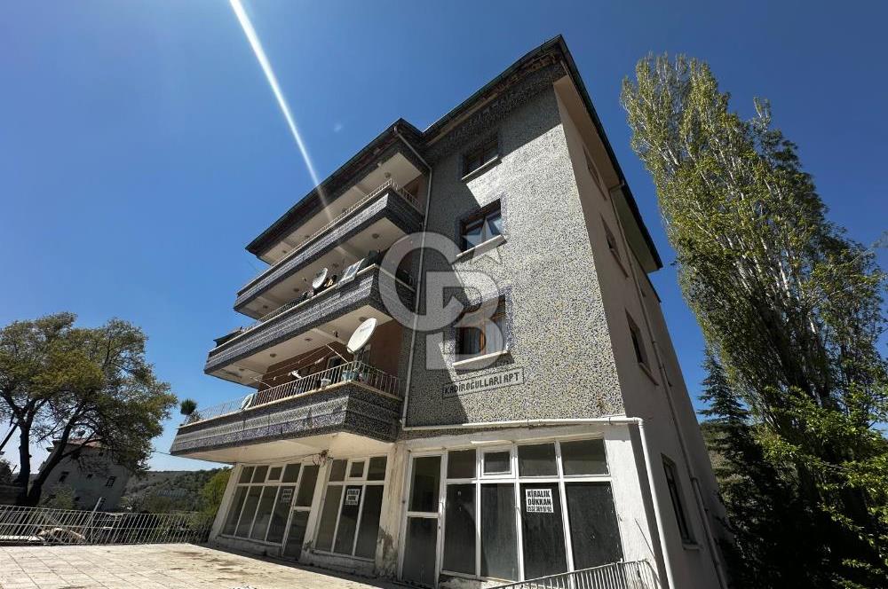 LALAHAN ATATÜRK CADDESİ ÜZERİ YOLA CEPHE KOMPLE SATILIK BİNA