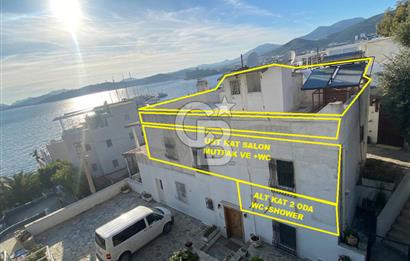 Bodrum Kumbahçe Deniz  Ve Kale Manzaralı 3+1 Bahçe Dubleks