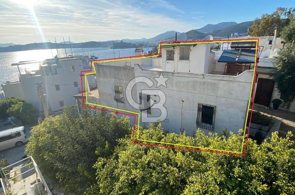 Bodrum Kumbahçe Deniz  Ve Kale Manzaralı 3+1 Bahçe Dubleks
