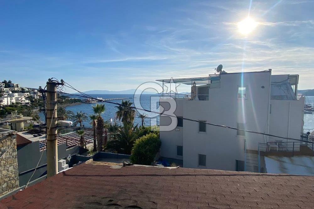 Bodrum Kumbahçe Deniz  Ve Kale Manzaralı 3+1 Bahçe Dubleks