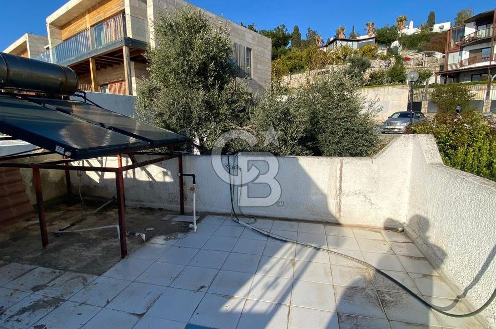 Bodrum Kumbahçe Deniz  Ve Kale Manzaralı 3+1 Bahçe Dubleks