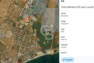 Tekirdağ Çorlu Yenicede Deniz Manzaralı 464m² Villa İmarlı Arsa - 1 - 347079