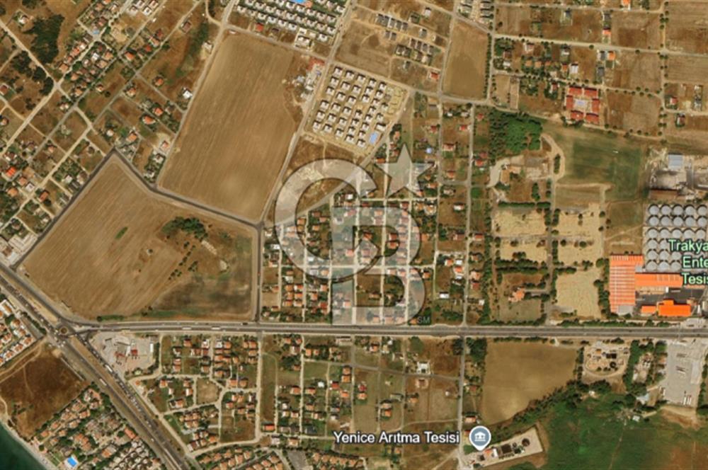 Tekirdağ Çorlu Yenicede Deniz Manzaralı 464m² Villa İmarlı Arsa