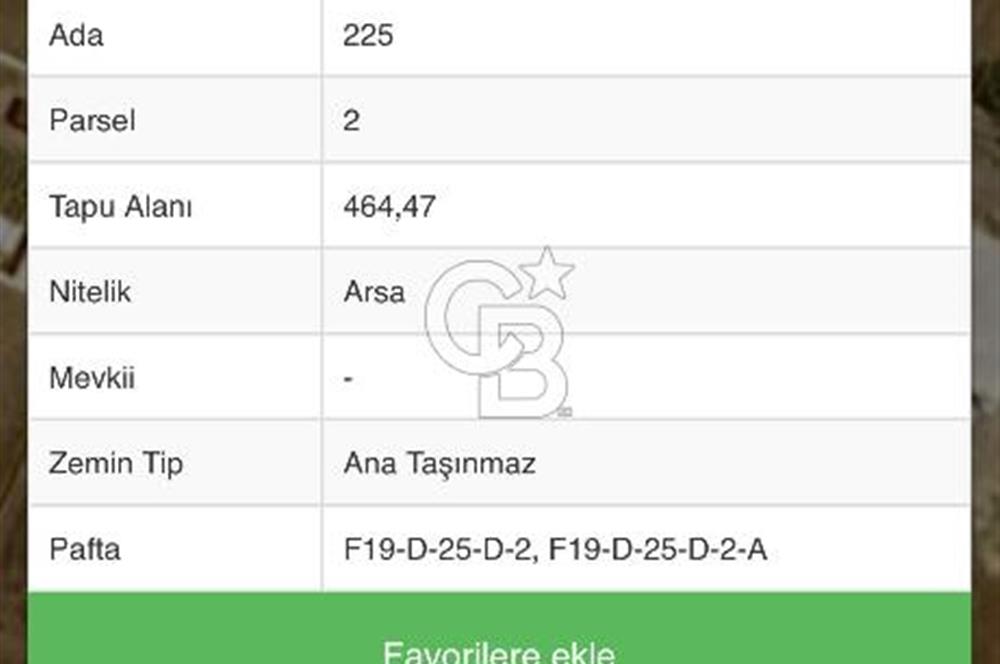 Tekirdağ Çorlu Yenicede Deniz Manzaralı 464m² Villa İmarlı Arsa