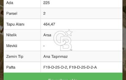 Tekirdağ Çorlu Yenicede Deniz Manzaralı 464m² Villa İmarlı Arsa