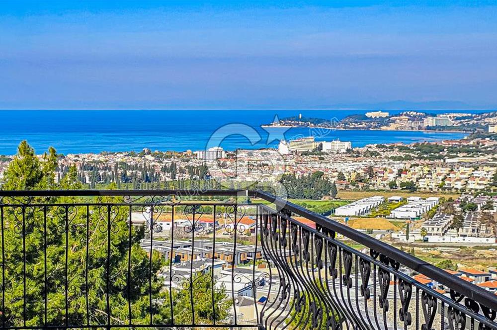 Kuşadası Deniz Manzaralı 7+2 Müstakil Villa