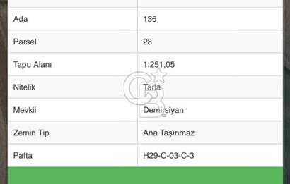 ÇUBUK GÜMÜŞYAYLA YOL ÜZERİ SATILIK TARLA