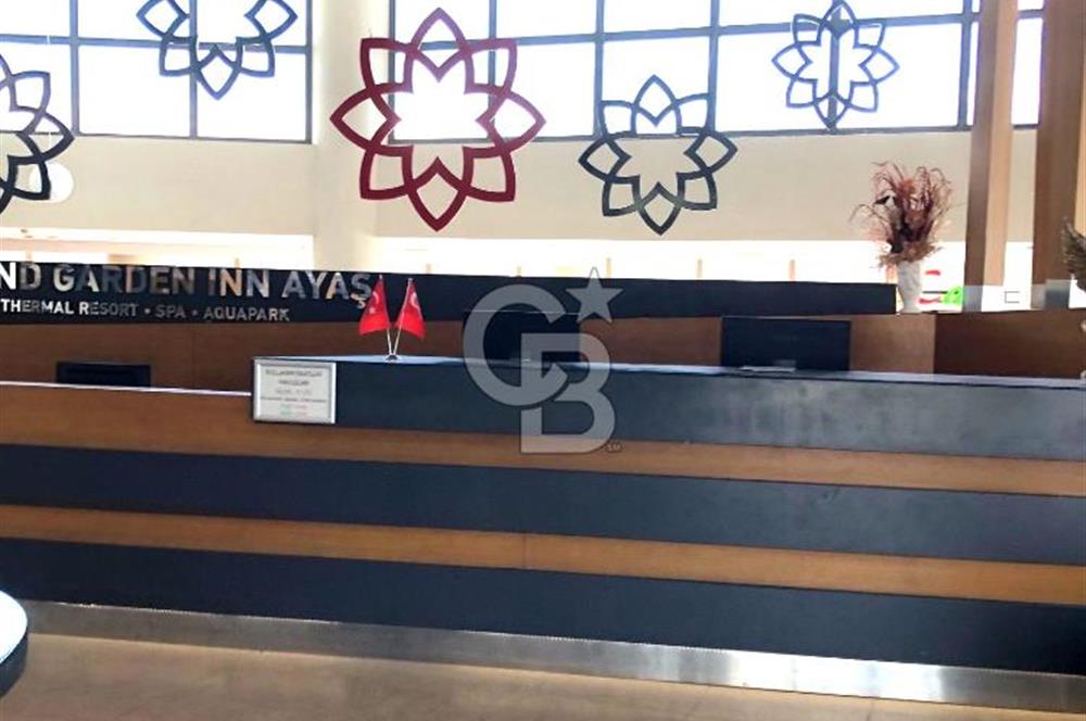 AYAŞ GRAND GARDEN İNN TERMAL&SPA'DA,50 M2, 2 HAFTA YAZ DÖNEMİ, FULL EŞYALI, SATILIK 1+1 DEVREMÜLK