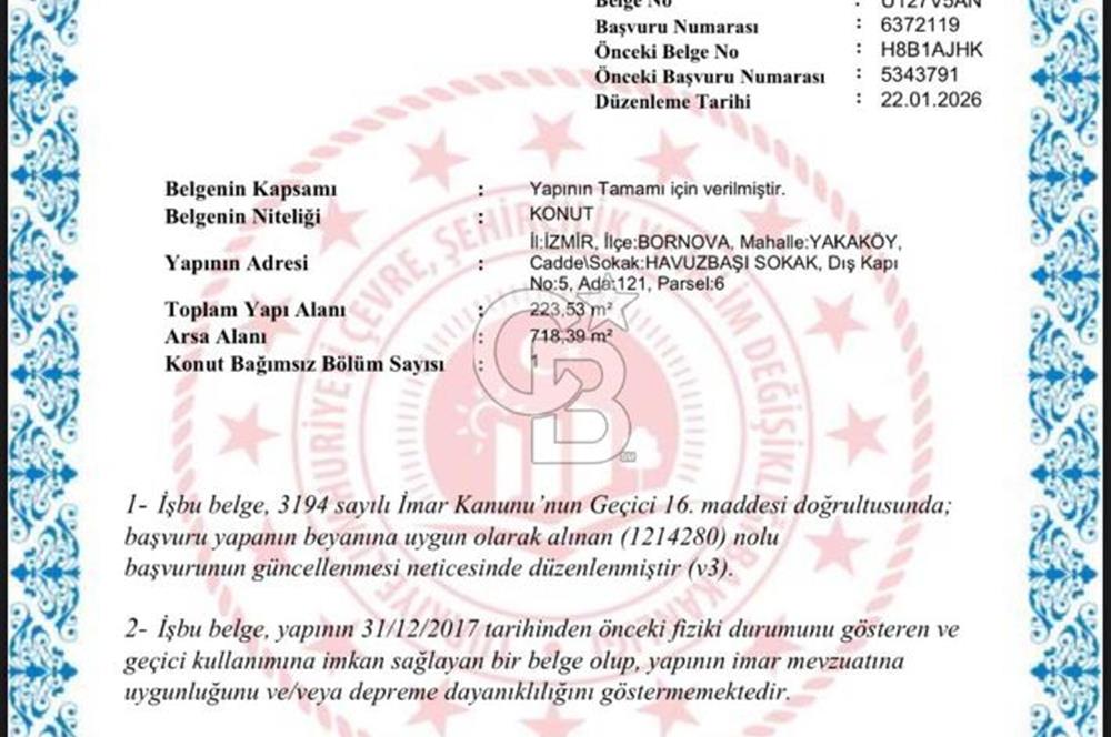 EVONA'DAN İZMİR YAKAKÖY'DE SATILIK MÜSTAKİL EV
