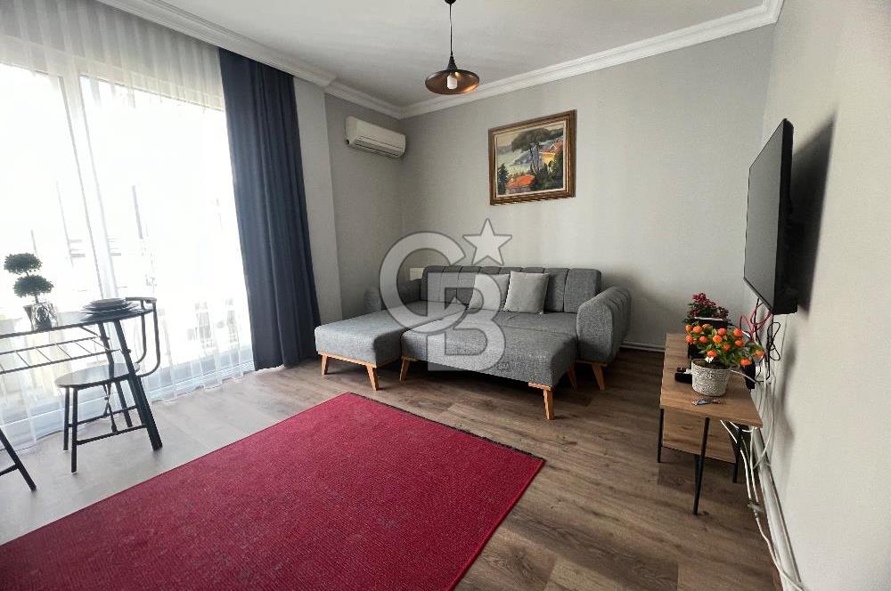 Karşıyaka Alaybey’de Eşyalı Satılık 1+1 Daire