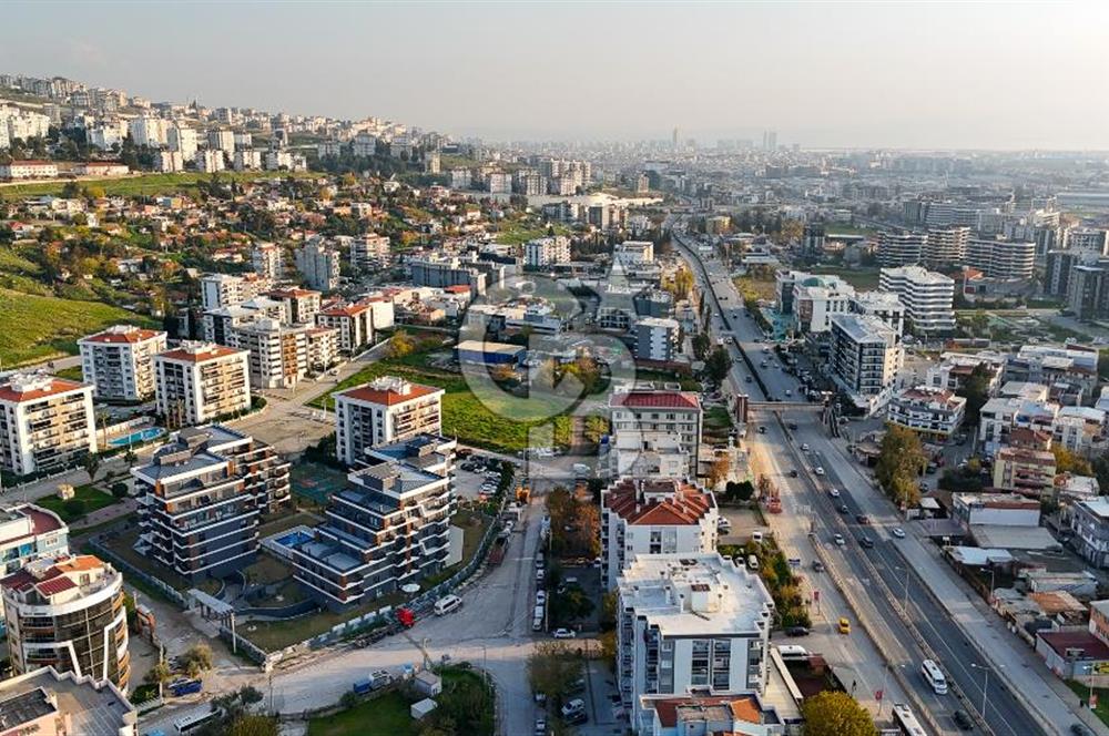 ÇİĞLİ BALATÇIK AZEL DELUXE SİTESİ'NDE TERASLI LÜKS SATILIK 2+1 DAİRE