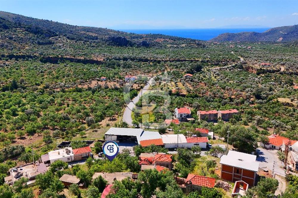 Datça Yaka'da Deniz Manzaralı Satılık 263 m² İmarlı Arsa