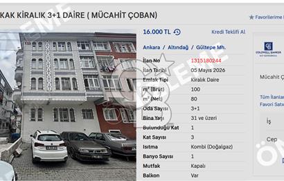 BABAHARMAN SOKAK KİRALIK 