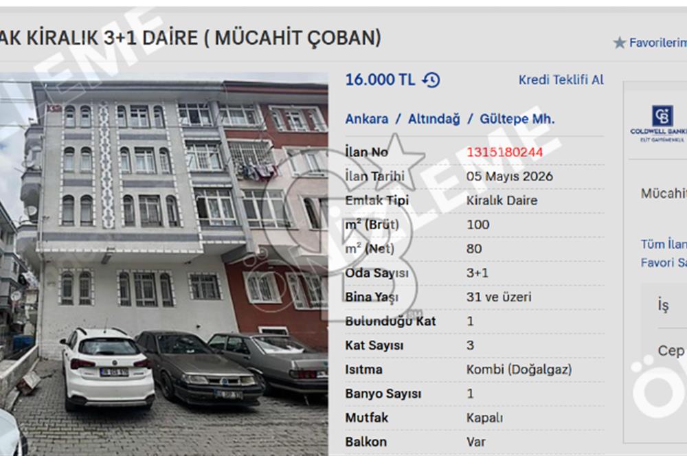 BABAHARMAN SOKAK KİRALIK 