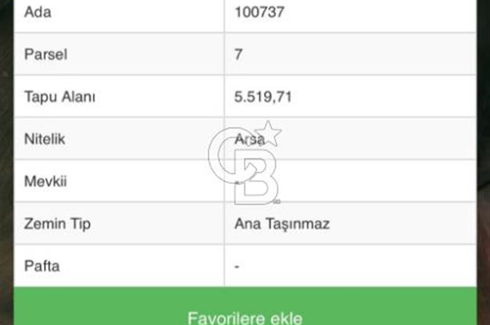 DAİRE GETİRİLİ SATILIK ARSA HİSSESİ