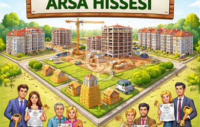 DAİRE GETİRİLİ SATILIK ARSA HİSSESİ
