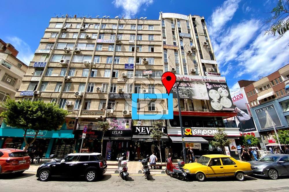 MERSİN ÇARŞI MERKEZİNDE, İSTİKLAL CADDESİ’NE CEPHELİ SATILIK OFİS