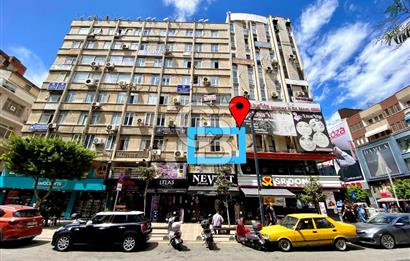 MERSİN ÇARŞI MERKEZİNDE, İSTİKLAL CADDESİ’NE CEPHELİ SATILIK OFİS