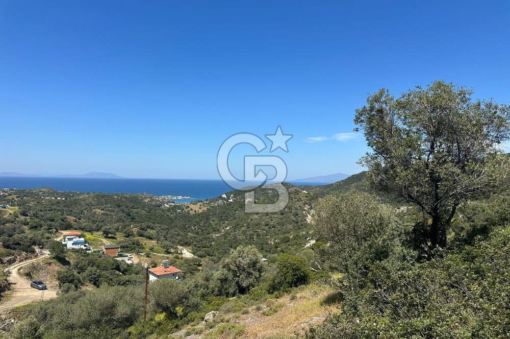 Foça Sazlıca Mevkiinde Satılık Deniz Manzaralı 228 m2 Arsa