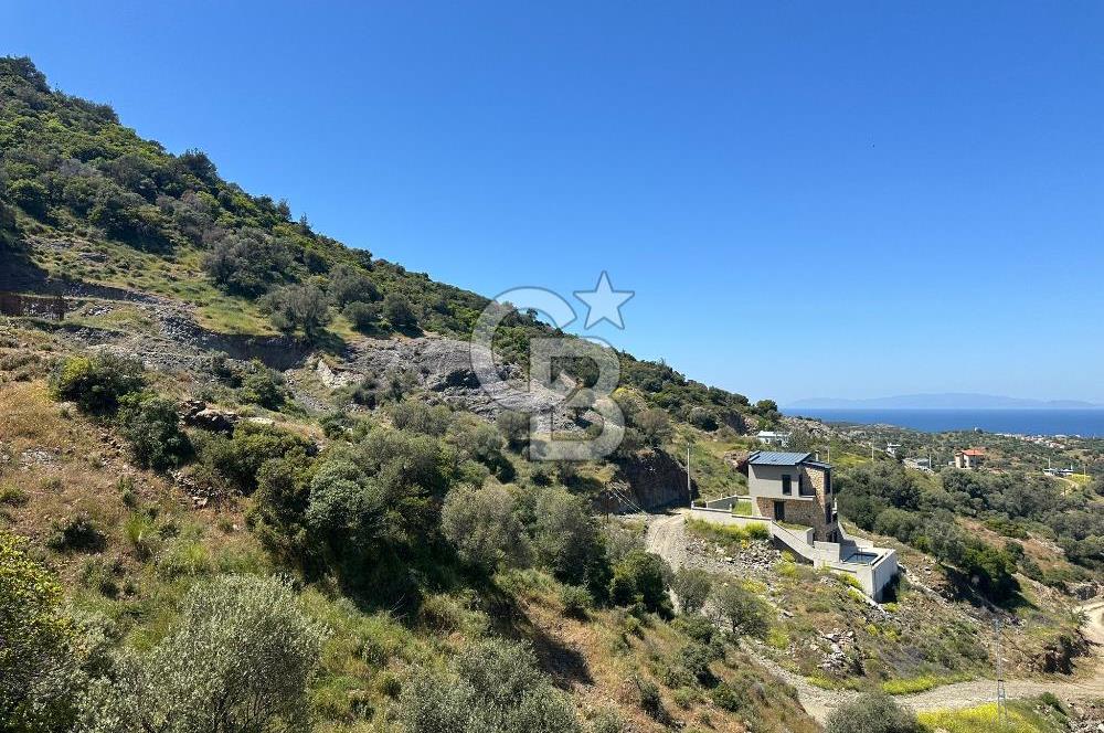 Foça Sazlıca Mevkiinde Satılık Deniz Manzaralı 228 m2 Arsa