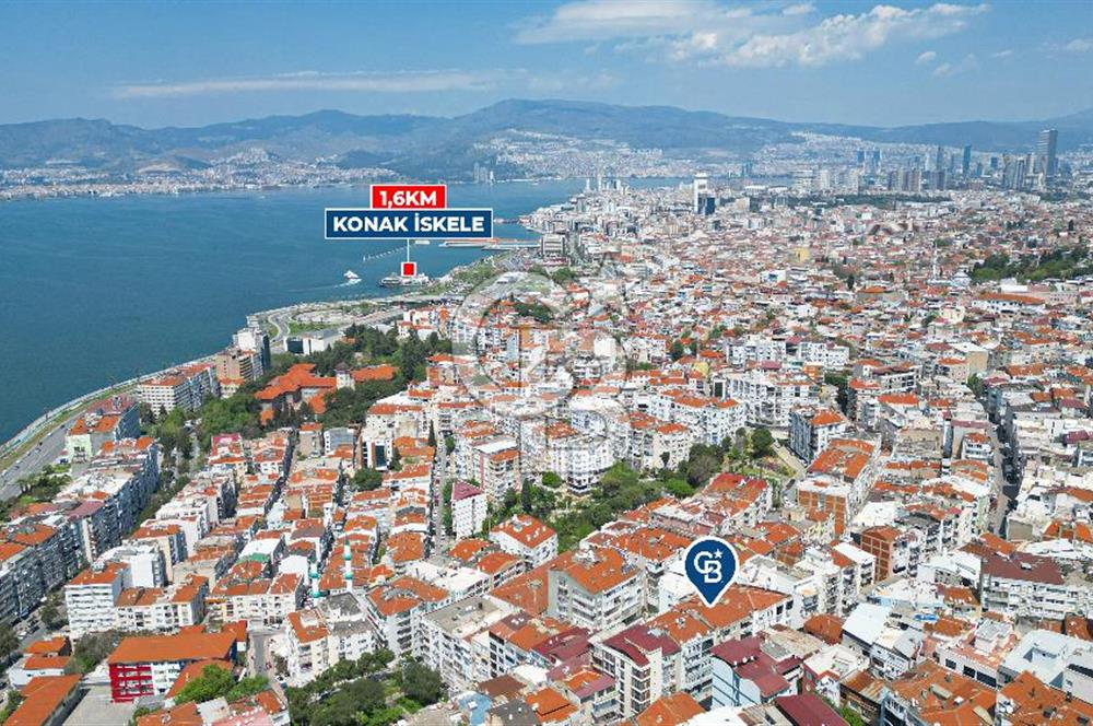 Konak Karataş'ta Geniş 3+1 Manzaralı 3 Balkonlu Satılık Daire