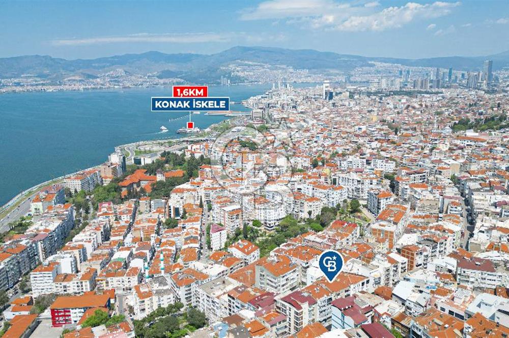 KONAK KARATAŞ BARBAROS'TA PANORAMİK MANZARALI 3+1 SATILIK DAİRE