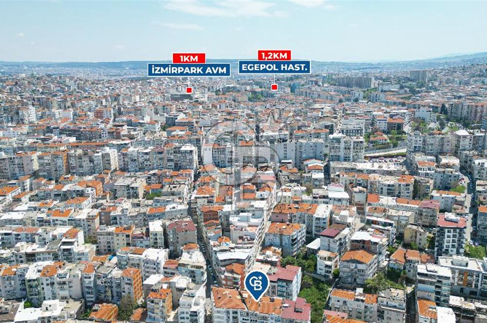 KONAK KARATAŞ BARBAROS'TA PANORAMİK MANZARALI 3+1 SATILIK DAİRE
