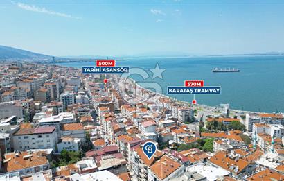 KONAK KARATAŞ BARBAROS'TA PANORAMİK MANZARALI 3+1 SATILIK DAİRE