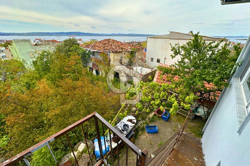 Çanakkale Lapseki Panoramik Boğaz ve Köprü Manzaralı Müstakil Ev