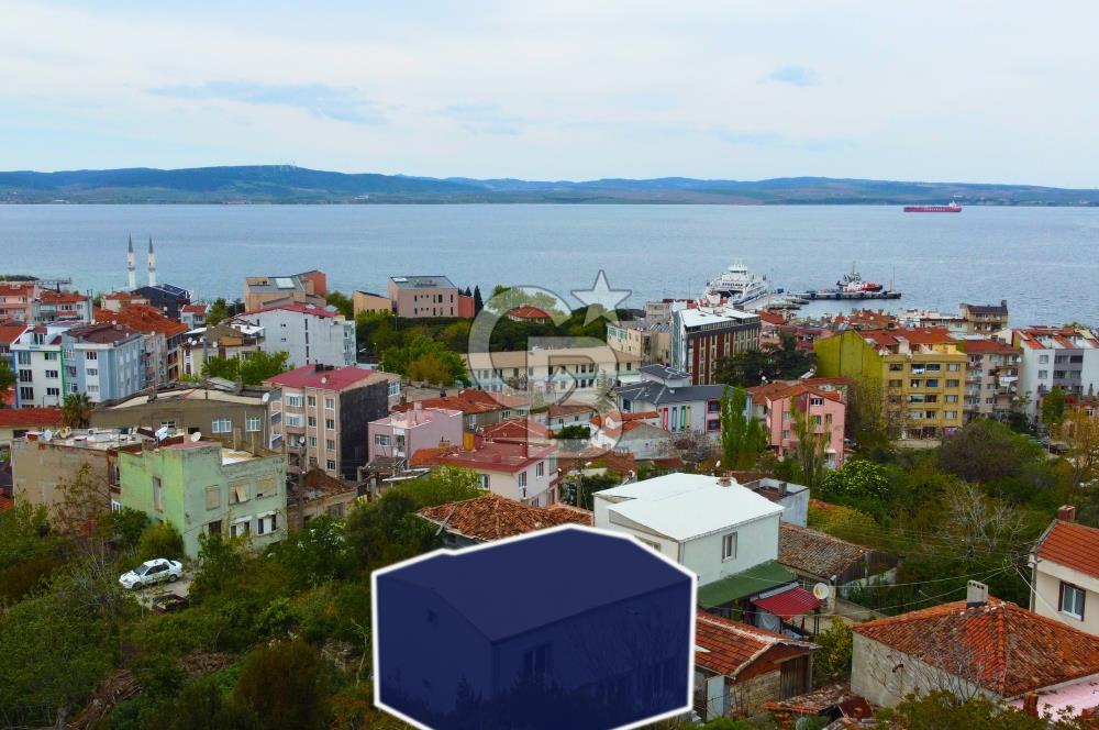 Çanakkale Lapseki Panoramik Boğaz ve Köprü Manzaralı Müstakil Ev