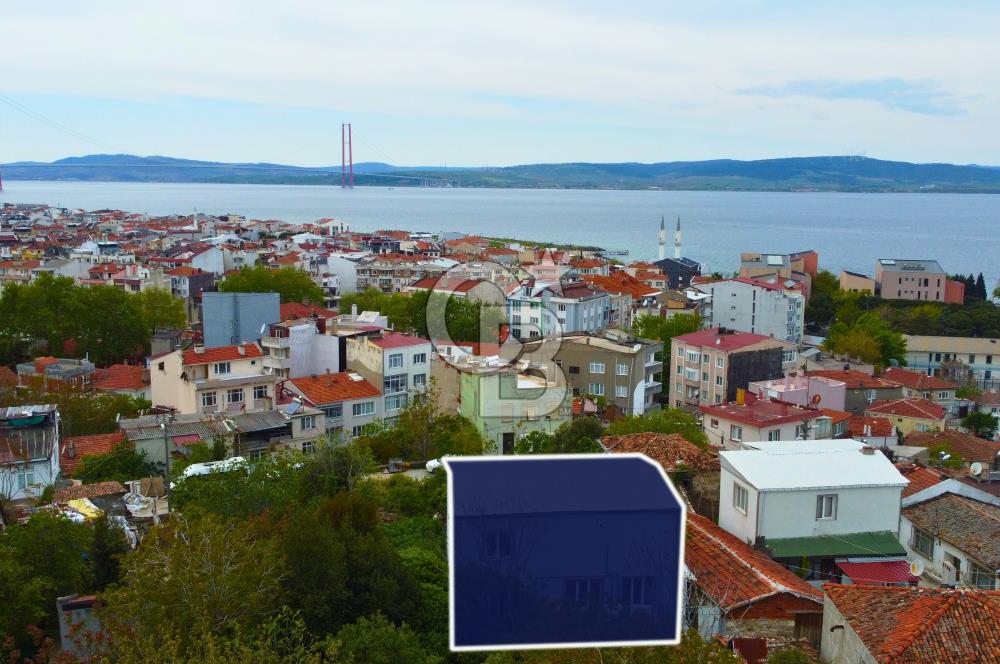 Çanakkale Lapseki Panoramik Boğaz ve Köprü Manzaralı Müstakil Ev