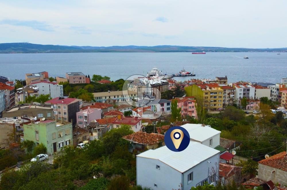 Çanakkale Lapseki Panoramik Boğaz ve Köprü Manzaralı Müstakil Ev