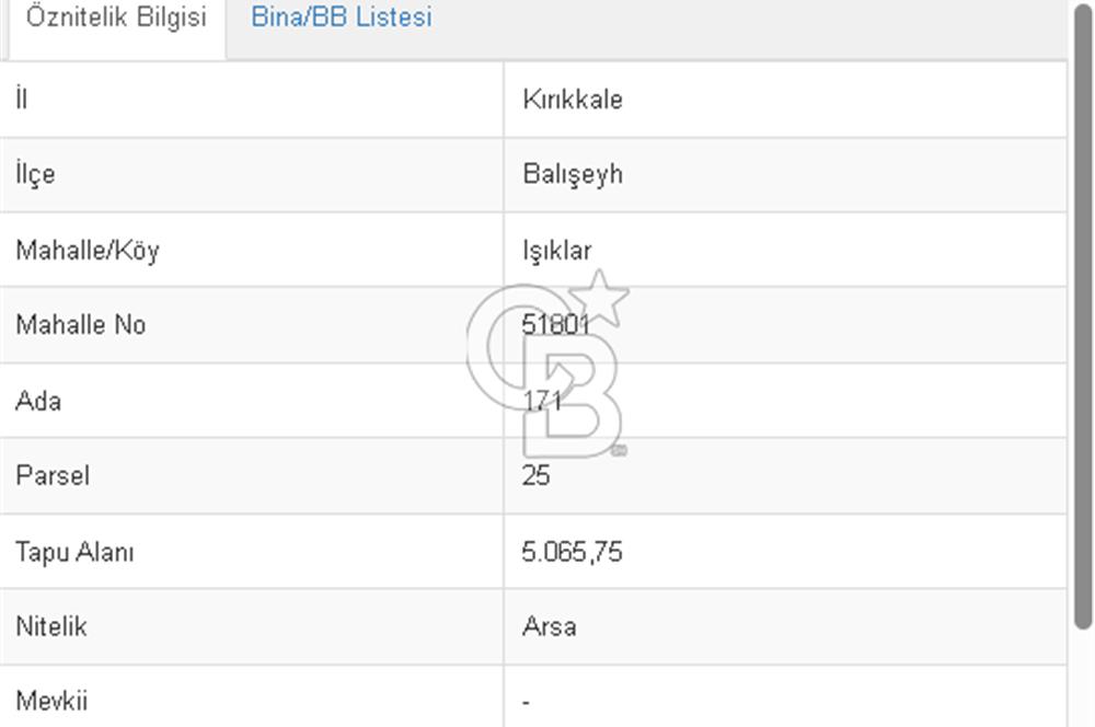 Kırıkkale Balışeyhte Yatırımlık Ticari Fırsat